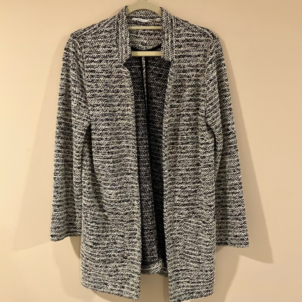 Reitmans Monochrome Open-Front Cardigan